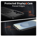 Custodia per telefono Kalebol in metallo con rotazione a 360 gradi e MagSafe., For Galaxy S25+ 5G, For Galaxy S25 Ultra 5G, For Galaxy S24 FE 5G, For Galaxy S24 Ultra 5G