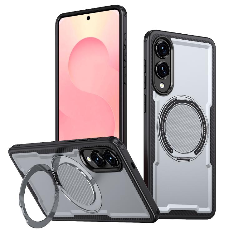 Custodia per telefono Kalebol in metallo con rotazione a 360 gradi e MagSafe., For Galaxy S26 5G, For Galaxy S25 FE 5G, For Galaxy S25 Edge 5G, For Galaxy S25 5G