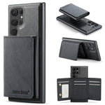 Fierre Shann Portafoglio 2 in 1 con slot per carte RFID e custodia MagSafe per telefono, For Samsung Galaxy S25 5G, For Samsung Galaxy S25+ 5G, For Samsung Galaxy S24 FE 5G, For Samsung Galaxy S24 Ultra 5G