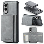 Fierre Shann Portafoglio 2 in 1 con slot per carte RFID e custodia MagSafe per telefono, For Samsung Galaxy S26+ 5G, For Samsung Galaxy S26 Ultra 5G, For Samsung Galaxy S26 5G, For Samsung Galaxy S25 Edge 5G