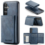 Fierre Shann Portafoglio 2 in 1 con slot per carte RFID e custodia MagSafe per telefono, For Samsung Galaxy S24+ 5G, For Samsung Galaxy S24 5G, For Samsung Galaxy S23 Ultra 5G, For Samsung Galaxy S23+ 5G