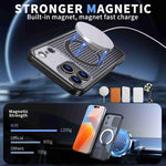 Custodia per telefono Kalebol Honeycomb con sistema di raffreddamento a nido d'ape e supporto MagSafe., For iPhone 17 Pro, For iPhone 17, For iPhone Air, For iPhone 16 Pro Max