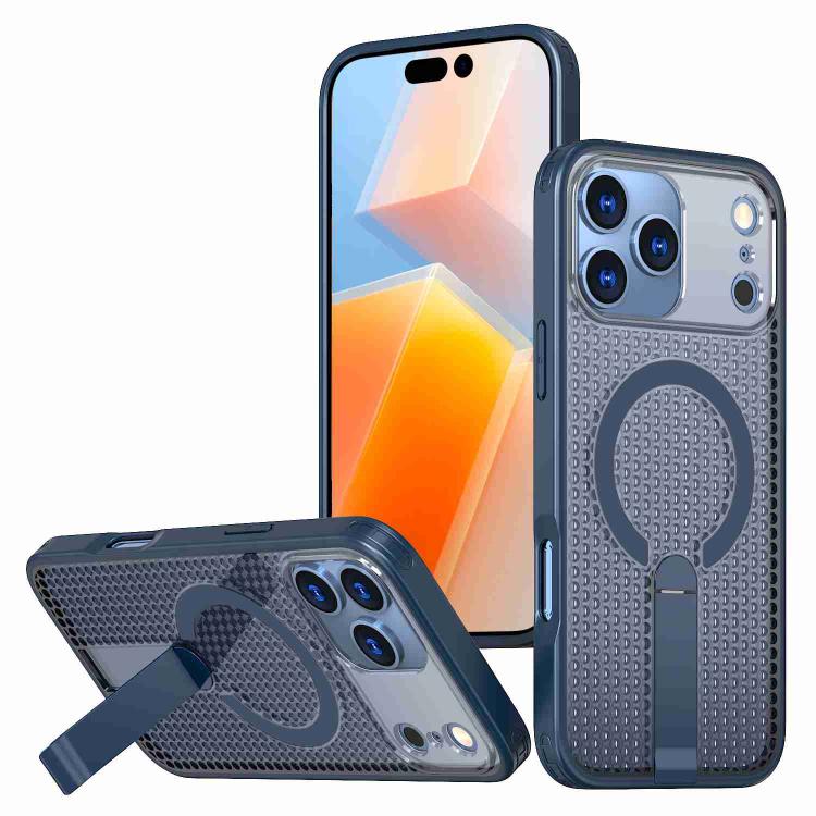 Custodia per telefono Kalebol Honeycomb con sistema di raffreddamento a nido d'ape e supporto MagSafe., For iPhone 17 Pro, For iPhone 17, For iPhone Air, For iPhone 16 Pro Max