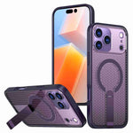 Custodia per telefono Kalebol Honeycomb con sistema di raffreddamento a nido d'ape e supporto MagSafe., For iPhone 17 Pro, For iPhone 17, For iPhone Air, For iPhone 16 Pro Max