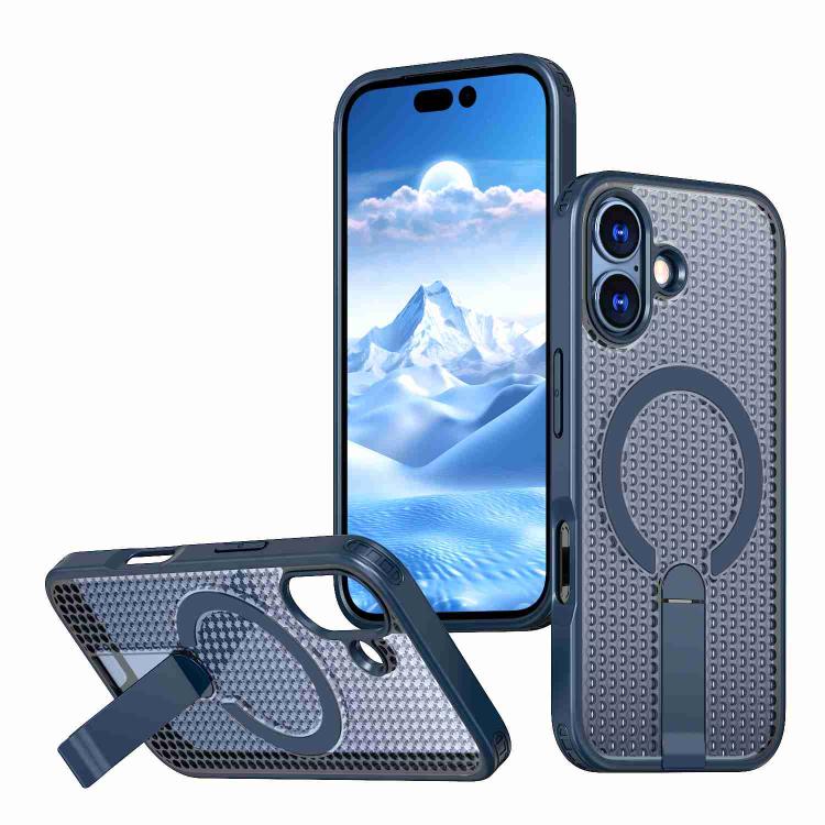 Custodia per telefono Kalebol Honeycomb con sistema di raffreddamento a nido d'ape e supporto MagSafe., For iPhone 17 Pro, For iPhone 17, For iPhone Air, For iPhone 16 Pro Max