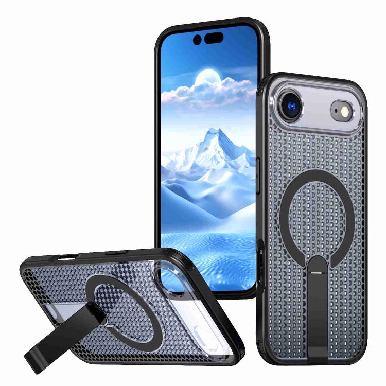 Custodia per telefono Kalebol Honeycomb con sistema di raffreddamento a nido d'ape e supporto MagSafe., For iPhone 17 Pro, For iPhone 17, For iPhone Air, For iPhone 16 Pro Max