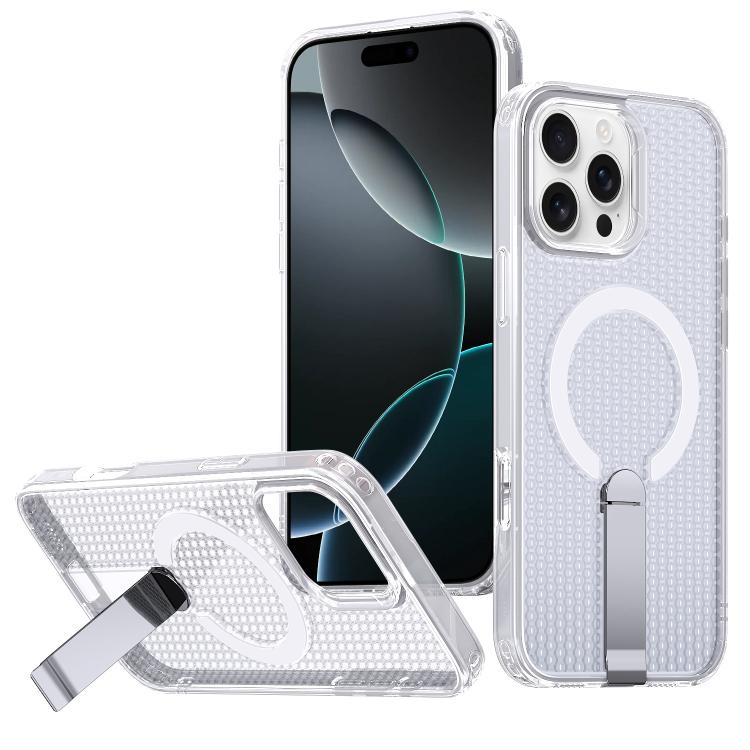 Custodia per telefono Kalebol Honeycomb con sistema di raffreddamento a nido d'ape e supporto MagSafe., For iPhone 17 Pro, For iPhone 17, For iPhone Air, For iPhone 16 Pro Max