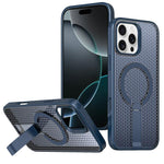 Custodia per telefono Kalebol Honeycomb con sistema di raffreddamento a nido d'ape e supporto MagSafe., For iPhone 16 Pro, For iPhone 16 Plus, For iPhone 16, For iPhone 15 Pro Max