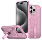 Custodia per telefono Kalebol Honeycomb con sistema di raffreddamento a nido d'ape e supporto MagSafe., For iPhone 16 Pro, For iPhone 16 Plus, For iPhone 16, For iPhone 15 Pro Max