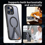 Custodia per telefono Kalebol Honeycomb con sistema di raffreddamento a nido d'ape e supporto MagSafe., For iPhone 15 Pro, For iPhone 15 Plus, For iPhone 15, For iPhone 14 Plus