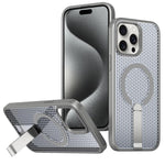 Custodia per telefono Kalebol Honeycomb con sistema di raffreddamento a nido d'ape e supporto MagSafe., For iPhone 15 Pro, For iPhone 15 Plus, For iPhone 15, For iPhone 14 Plus