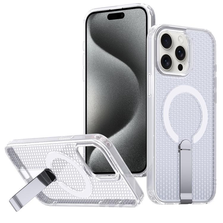 Custodia per telefono Kalebol Honeycomb con sistema di raffreddamento a nido d'ape e supporto MagSafe., For iPhone 15 Pro, For iPhone 15 Plus, For iPhone 15, For iPhone 14 Plus