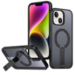 Custodia per telefono Kalebol Honeycomb con sistema di raffreddamento a nido d'ape e supporto MagSafe., For iPhone 14, For iPhone 14 Pro, For iPhone 14 Pro Max, For iPhone 13 Pro Max