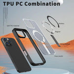Custodia per telefono Kalebol Honeycomb con sistema di raffreddamento a nido d'ape e supporto MagSafe., For iPhone 14, For iPhone 14 Pro, For iPhone 14 Pro Max, For iPhone 13 Pro Max