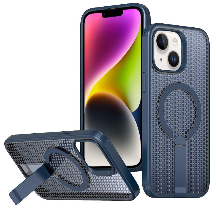 Custodia per telefono Kalebol Honeycomb con sistema di raffreddamento a nido d'ape e supporto MagSafe., For iPhone 14, For iPhone 14 Pro, For iPhone 14 Pro Max, For iPhone 13 Pro Max
