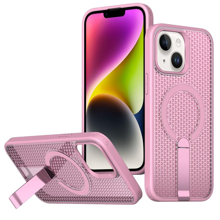 Custodia per telefono Kalebol Honeycomb con sistema di raffreddamento a nido d'ape e supporto MagSafe., For iPhone 14, For iPhone 14 Pro, For iPhone 14 Pro Max, For iPhone 13 Pro Max