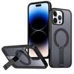 Custodia per telefono Kalebol Honeycomb con sistema di raffreddamento a nido d'ape e supporto MagSafe., For iPhone 14, For iPhone 14 Pro, For iPhone 14 Pro Max, For iPhone 13 Pro Max