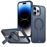 Custodia per telefono Kalebol Honeycomb con sistema di raffreddamento a nido d'ape e supporto MagSafe., For iPhone 14, For iPhone 14 Pro, For iPhone 14 Pro Max, For iPhone 13 Pro Max