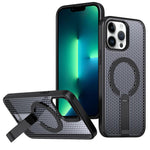 Custodia per telefono Kalebol Honeycomb con sistema di raffreddamento a nido d'ape e supporto MagSafe., For iPhone 14, For iPhone 14 Pro, For iPhone 14 Pro Max, For iPhone 13 Pro Max