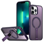 Custodia per telefono Kalebol Honeycomb con sistema di raffreddamento a nido d'ape e supporto MagSafe., For iPhone 14, For iPhone 14 Pro, For iPhone 14 Pro Max, For iPhone 13 Pro Max