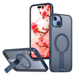 Custodia per telefono Kalebol Honeycomb con sistema di raffreddamento a nido d'ape e supporto MagSafe., For iPhone 15 Pro, For iPhone 15 Plus, For iPhone 15, For iPhone 14 Plus