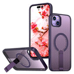 Custodia per telefono Kalebol Honeycomb con sistema di raffreddamento a nido d'ape e supporto MagSafe., For iPhone 15 Pro, For iPhone 15 Plus, For iPhone 15, For iPhone 14 Plus