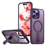 Custodia per telefono Kalebol Honeycomb con sistema di raffreddamento a nido d'ape e supporto MagSafe., For iPhone 14, For iPhone 14 Pro, For iPhone 14 Pro Max, For iPhone 13 Pro Max