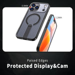 Custodia per telefono Kalebol Honeycomb con sistema di raffreddamento a nido d'ape e supporto MagSafe., For iPhone 18 Pro, For iPhone 18 Pro Max, For iPhone 17e / 16e, For iPhone 17 Pro Max