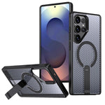 Custodia per telefono Kalebol Honeycomb con sistema di raffreddamento a nido d'ape e supporto MagSafe., For Galaxy S25 Ultra 5G, For Galaxy S24 FE 5G, For Galaxy S24 Ultra 5G, For Galaxy S24+ 5G