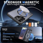 Custodia per telefono Kalebol Honeycomb con sistema di raffreddamento a nido d'ape e supporto MagSafe., For Galaxy S25 Ultra 5G, For Galaxy S24 FE 5G, For Galaxy S24 Ultra 5G, For Galaxy S24+ 5G