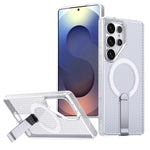 Custodia per telefono Kalebol Honeycomb con sistema di raffreddamento a nido d'ape e supporto MagSafe., For Galaxy S25 Ultra 5G, For Galaxy S24 FE 5G, For Galaxy S24 Ultra 5G, For Galaxy S24+ 5G