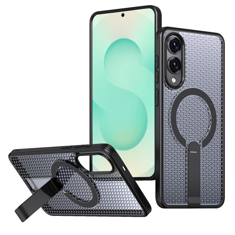 Custodia per telefono Kalebol Honeycomb con sistema di raffreddamento a nido d'ape e supporto MagSafe., For Galaxy S25 FE 5G, For Galaxy S25 Edge 5G, For Galaxy S25 5G, For Galaxy S25+ 5G