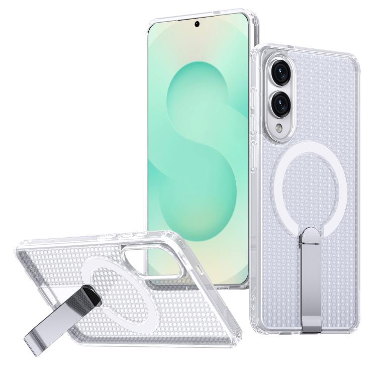 Custodia per telefono Kalebol Honeycomb con sistema di raffreddamento a nido d'ape e supporto MagSafe., For Galaxy S25 FE 5G, For Galaxy S25 Edge 5G, For Galaxy S25 5G, For Galaxy S25+ 5G
