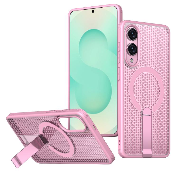 Custodia per telefono Kalebol Honeycomb con sistema di raffreddamento a nido d'ape e supporto MagSafe., For Galaxy S25 FE 5G, For Galaxy S25 Edge 5G, For Galaxy S25 5G, For Galaxy S25+ 5G