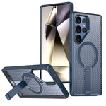 Custodia per telefono Kalebol Honeycomb con sistema di raffreddamento a nido d'ape e supporto MagSafe., For Galaxy S25 Ultra 5G, For Galaxy S24 FE 5G, For Galaxy S24 Ultra 5G, For Galaxy S24+ 5G