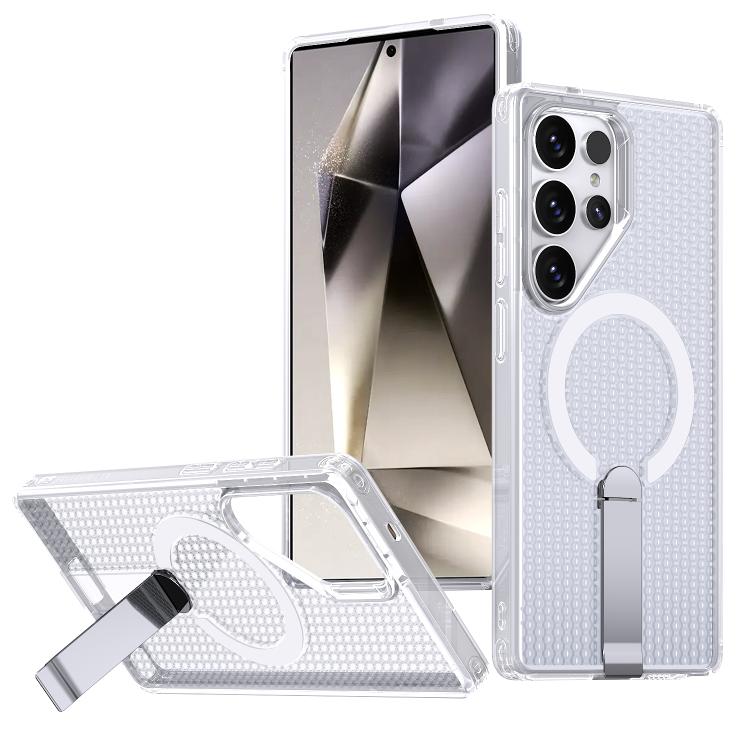 Custodia per telefono Kalebol Honeycomb con sistema di raffreddamento a nido d'ape e supporto MagSafe., For Galaxy S25 Ultra 5G, For Galaxy S24 FE 5G, For Galaxy S24 Ultra 5G, For Galaxy S24+ 5G