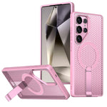 Custodia per telefono Kalebol Honeycomb con sistema di raffreddamento a nido d'ape e supporto MagSafe., For Galaxy S24 5G, For Galaxy S23 Ultra 5G, For Galaxy S23+ 5G