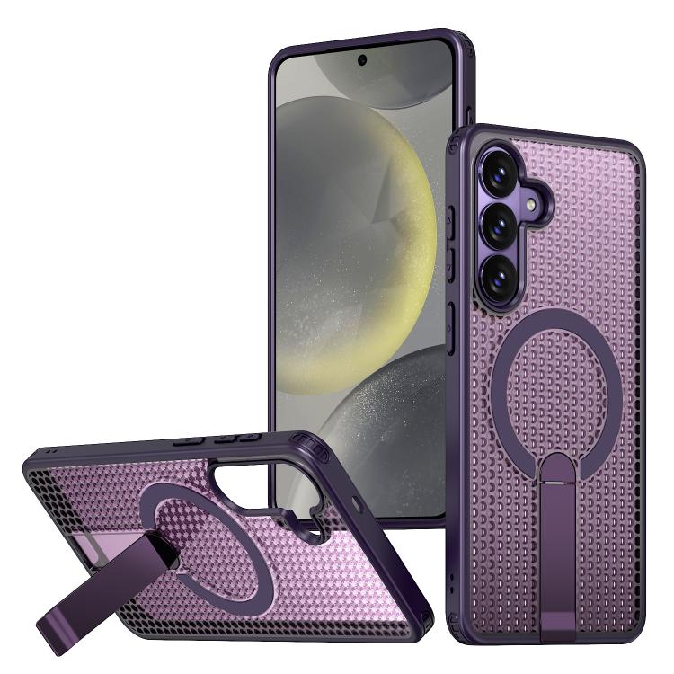 Custodia per telefono Kalebol Honeycomb con sistema di raffreddamento a nido d'ape e supporto MagSafe., For Galaxy S26 FE 5G, For Galaxy S26+ 5G, For Galaxy S26 Ultra 5G, For Galaxy S26 5G