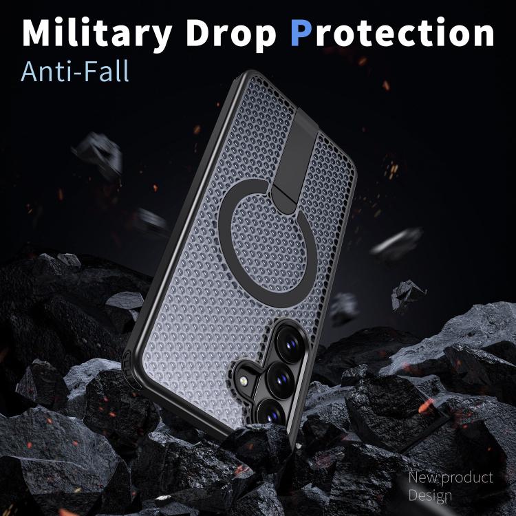 Custodia per telefono Kalebol Honeycomb con sistema di raffreddamento a nido d'ape e supporto MagSafe., For Galaxy S26 FE 5G, For Galaxy S26+ 5G, For Galaxy S26 Ultra 5G, For Galaxy S26 5G