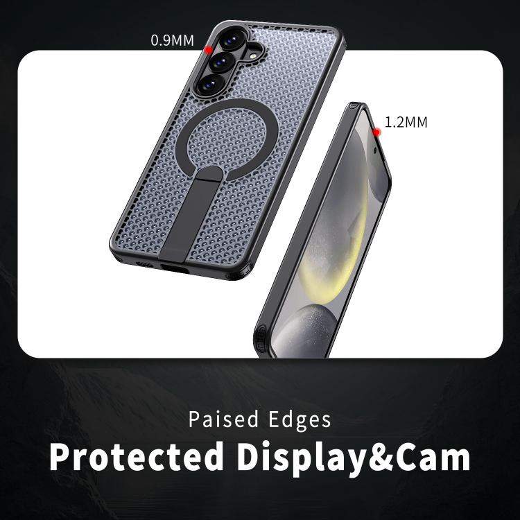 Custodia per telefono Kalebol Honeycomb con sistema di raffreddamento a nido d'ape e supporto MagSafe., For Galaxy S26 FE 5G, For Galaxy S26+ 5G, For Galaxy S26 Ultra 5G, For Galaxy S26 5G