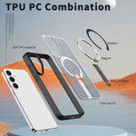 Custodia per telefono Kalebol Honeycomb con sistema di raffreddamento a nido d'ape e supporto MagSafe., For Galaxy S25 FE 5G, For Galaxy S25 Edge 5G, For Galaxy S25 5G, For Galaxy S25+ 5G