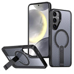 Custodia per telefono Kalebol Honeycomb con sistema di raffreddamento a nido d'ape e supporto MagSafe., For Galaxy S25 Ultra 5G, For Galaxy S24 FE 5G, For Galaxy S24 Ultra 5G, For Galaxy S24+ 5G