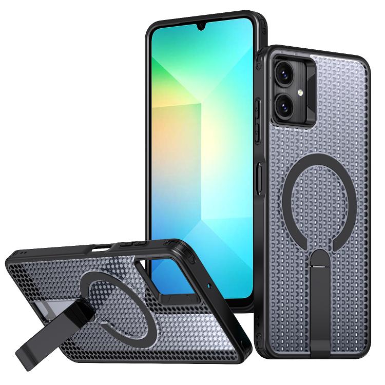 Custodia per telefono Kalebol Honeycomb con sistema di raffreddamento a nido d'ape e supporto MagSafe., For Galaxy A07 4G / 5G, For Galaxy A06 5G, For Galaxy A56 5G, For Galaxy A26 5G