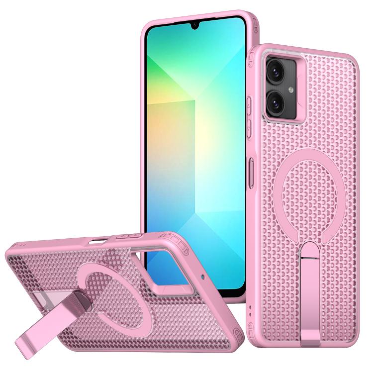 Custodia per telefono Kalebol Honeycomb con sistema di raffreddamento a nido d'ape e supporto MagSafe., For Galaxy A07 4G / 5G, For Galaxy A06 5G, For Galaxy A56 5G, For Galaxy A26 5G