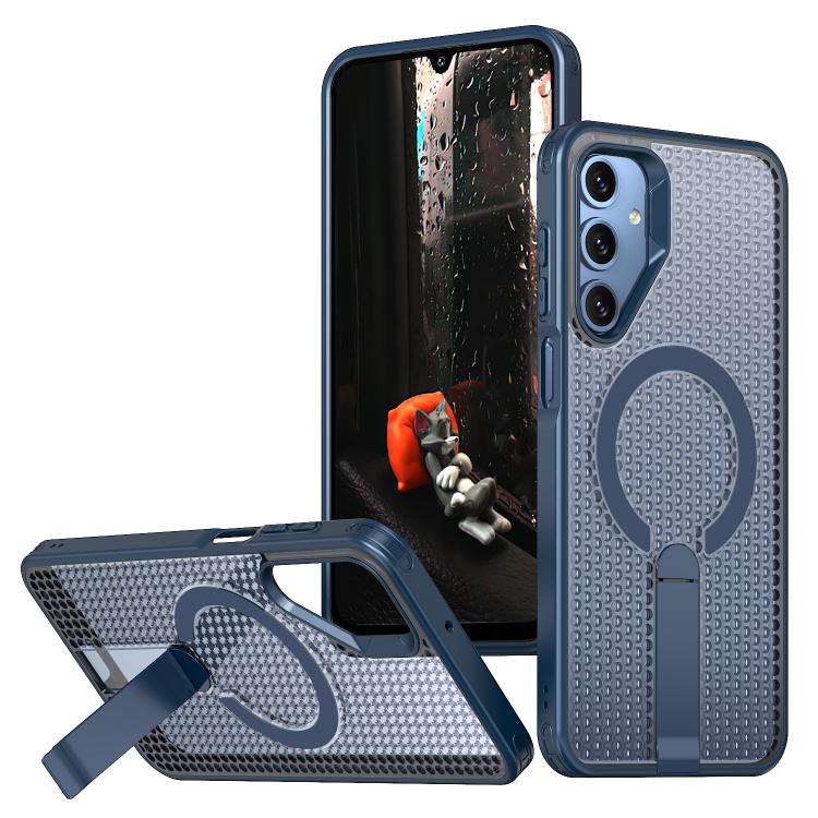 Custodia per telefono Kalebol Honeycomb con sistema di raffreddamento a nido d'ape e supporto MagSafe., For Galaxy A36 5G, For Galaxy A16 5G, For Galaxy A15 5G, For Galaxy A55 5G