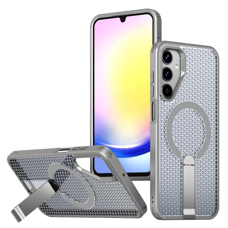 Custodia per telefono Kalebol Honeycomb con sistema di raffreddamento a nido d'ape e supporto MagSafe., For Samsung Galaxy A35 5G, For Galaxy A05s, For Galaxy A25 5G