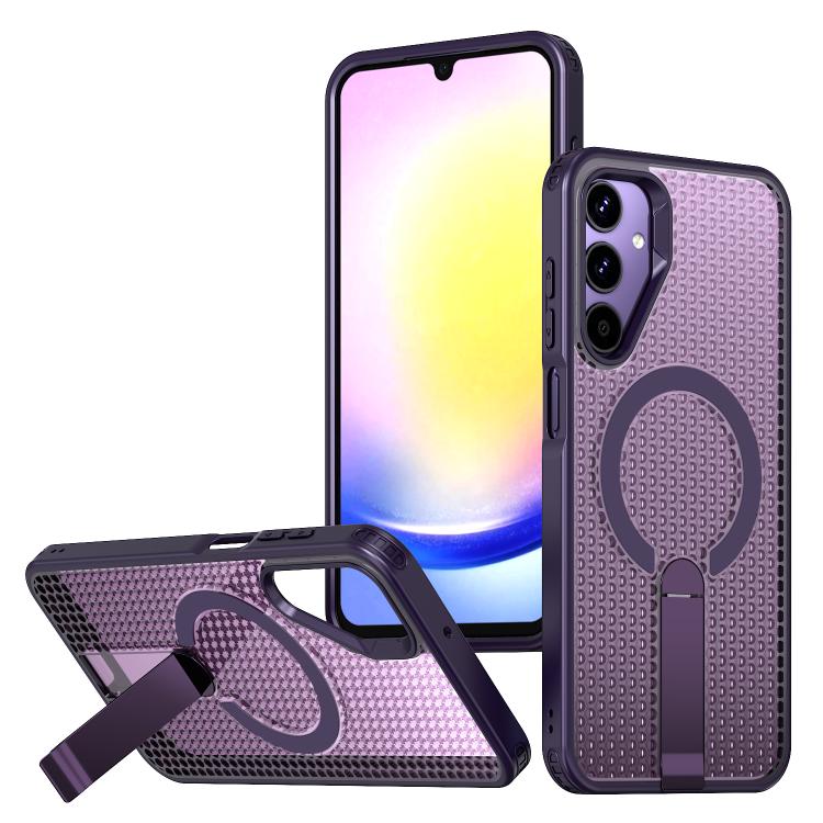 Custodia per telefono Kalebol Honeycomb con sistema di raffreddamento a nido d'ape e supporto MagSafe., For Samsung Galaxy A35 5G, For Galaxy A05s, For Galaxy A25 5G