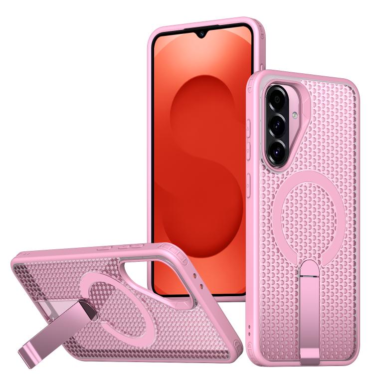 Custodia per telefono Kalebol Honeycomb con sistema di raffreddamento a nido d'ape e supporto MagSafe., For Galaxy A07 4G / 5G, For Galaxy A06 5G, For Galaxy A56 5G, For Galaxy A26 5G
