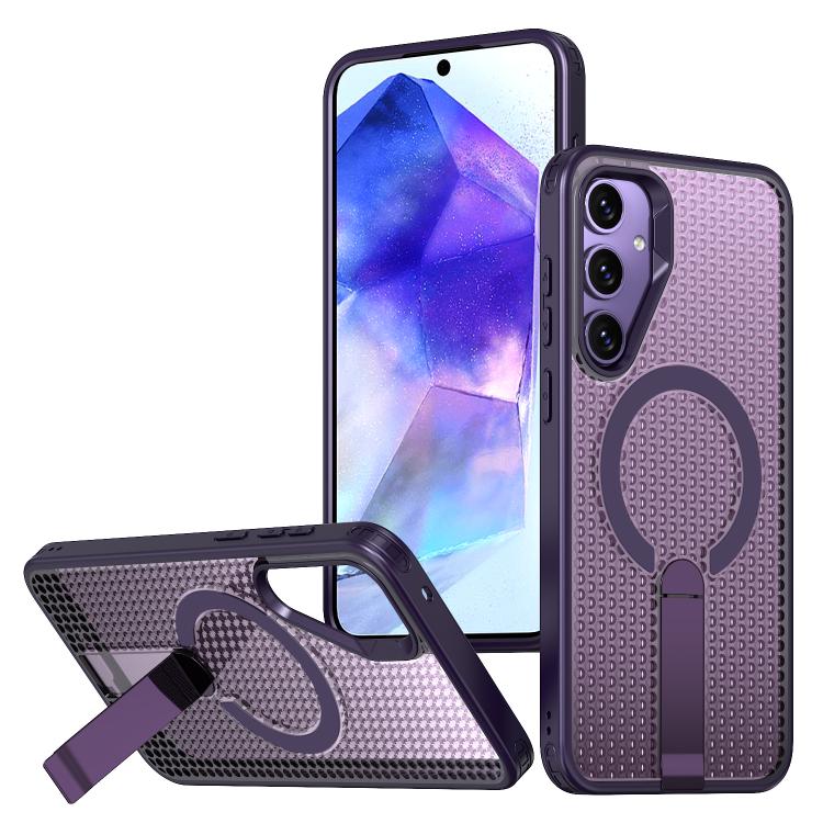 Custodia per telefono Kalebol Honeycomb con sistema di raffreddamento a nido d'ape e supporto MagSafe., For Galaxy A36 5G, For Galaxy A16 5G, For Galaxy A15 5G, For Galaxy A55 5G