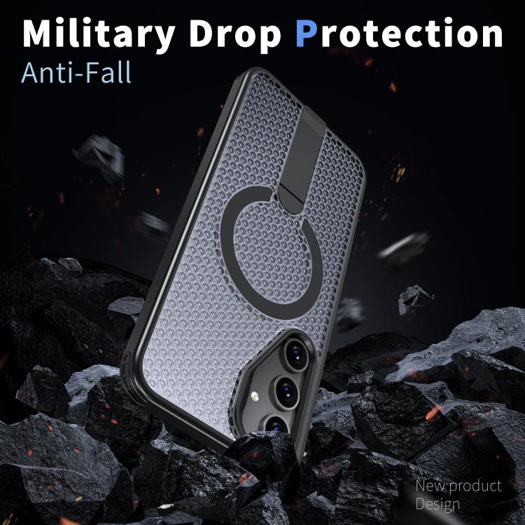 Custodia per telefono Kalebol Honeycomb con sistema di raffreddamento a nido d'ape e supporto MagSafe., For Samsung Galaxy A35 5G, For Galaxy A05s, For Galaxy A25 5G